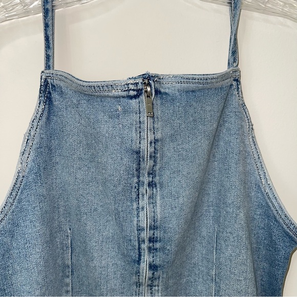 DL1961 Esme Denim Midi Apron Dress - Picture 12 of 16